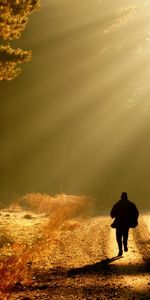 Landscape,Sun,People,Roads