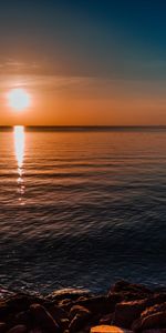 Landscape,Sunset,Sea