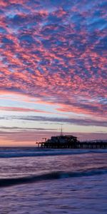 Coucher De Soleil,Paysage,Mer,Plage