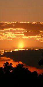 Puesta Del Sol,Cielo,Sol,Paisaje