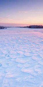 Hiver,Neige,Paysage,Coucher De Soleil