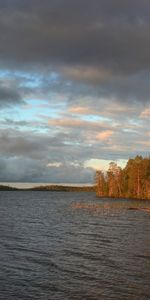 Arbres,Nuages,Paysage,Lacs