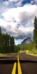 Landscape,Trees,Sky,Roads,Clouds