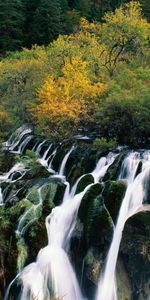 Landscape,Trees,Waterfalls