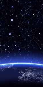 Estrellas,Paisaje,Universo,Planetas