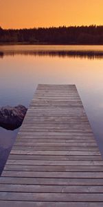 Landscape,Water,Bridges,Sunset