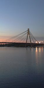 Landscape,Water,Bridges,Sunset