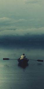 Landscape,Water,Lakes,People,Boats