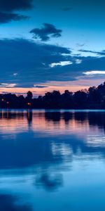 Paisaje,Agua,Noche,Lagos