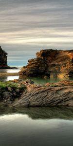 Landscape,Water,Stones,Sea