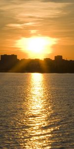 Landscape,Water,Sunset,Sky,Sun