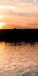 Солнце,Закат,Вода,Пейзаж,Озера