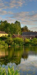 Landscape,Water,Trees,Lakes