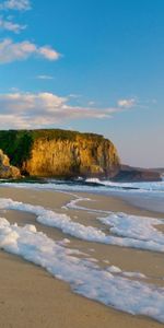 Landscape,Waves,Beach