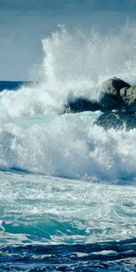 Landscape,Waves,Sea