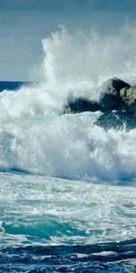 Landscape,Waves,Sea