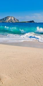 Plage,Sable,Ondulations,Paysage,Mer