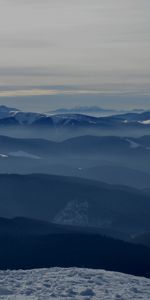 Montagnes,Hiver,Paysage