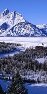 Montagnes,Hiver,Paysage