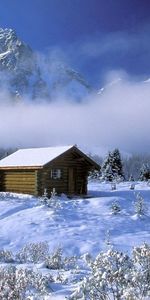 Landscape,Winter,Mountains,Snow