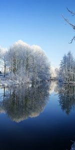 Rivières,Hiver,Paysage