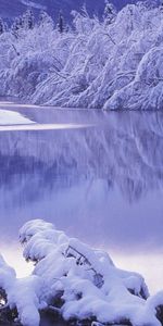 Rivières,Hiver,Paysage