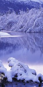 Eau,Rivières,Hiver,Paysage