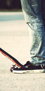 Legs,Sneakers,Asphalt,Board,Shoes,Skate,Sports