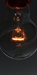 Light Bulb,Macro,Close Up,Electricity,Glow