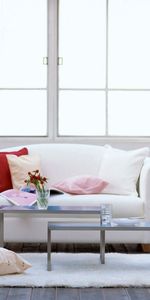 Light,Miscellanea,Miscellaneous,Light Coloured,Style,Sofa,Coziness,Comfort,Cushions,Pillows,Interior