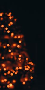 Les Lumières,Lumières,Flou,Lisse,Sapin De Noël,Guirlande,Bokeh,Boquet,Arbre De Noël,Sombre