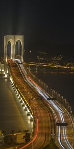 Lights,Bridge,Dark,Night