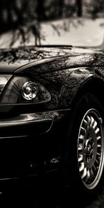 Lights,Bw,Chb,Car,Headlights,Minimalism