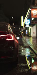 Lights,Cars,Car,Machine,Street,Night