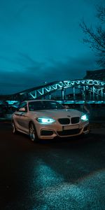 Lights,Cars,Front View,Headlights,Bmw