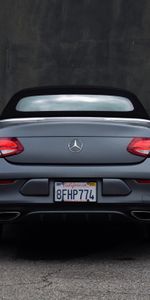 Lights,Rear View,Cars,Machine,Back View,Car,Headlights,Mercedes