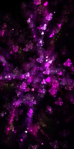 Lilac,Shine,Brilliance,Abstract,Hearts,Fractal