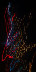 Long Exposure,Blur,Smooth,Lines,Shine,Light,Abstract