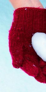 Love,Snow,Mittens,Heart,Hands