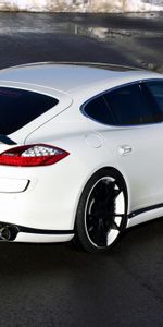 Machine,Back View,Rear View,Panamera,Car,Cars,Porsche