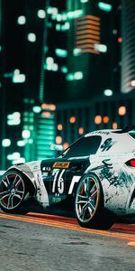 Machine,Lights,City,Road,Cars,Sports Car,Car,Sports