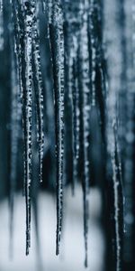 Macro,Blur,Smooth,Icicles,Ice