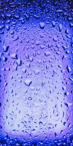 Macro,Drops,Wet,Glass,Rain,Neon