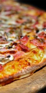 Macro,Farce,Pizza,Remplissage,Nourriture