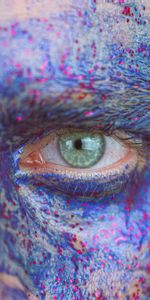 Macro,Miscellanea,Miscellaneous,Paint,Pupil,Eye