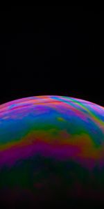 Macro,Motley,Divorces,Multicolored,Surface,Soap Bubble