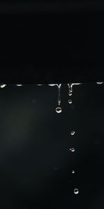 Agua,Otoño,Drops,Macro,Caer,Oscuro