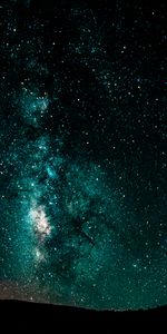 Milky Way,Shining,Starry Sky,Galaxy,Night,Dark