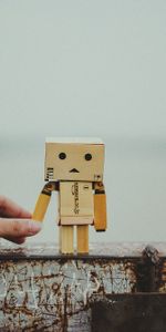 Misceláneo,Miscelánea,Mano,Robot De Cartón,Amistad,Danbo