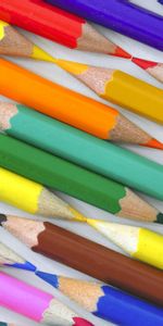 Les Crayons,Noyau,Crayons De Couleur,Baguette,Crayons,Divers